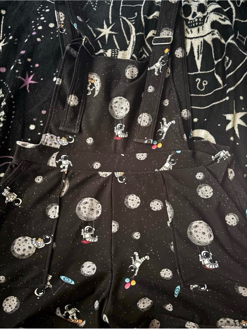 Blackmilk Space Park Short Overalls